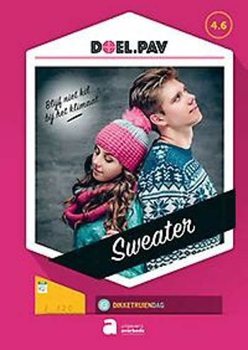 9789031717286 - Doel.PAV 4.6 Sweater leerwerkboek