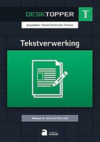 9789031717729 - Desktopper T tekstverwerking windows 10/office 2016