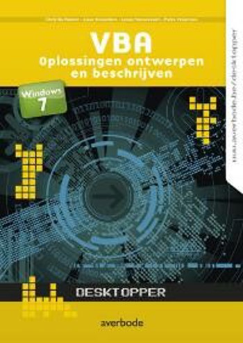 9789031730186 - Desktopper vba windows 7 office 2007