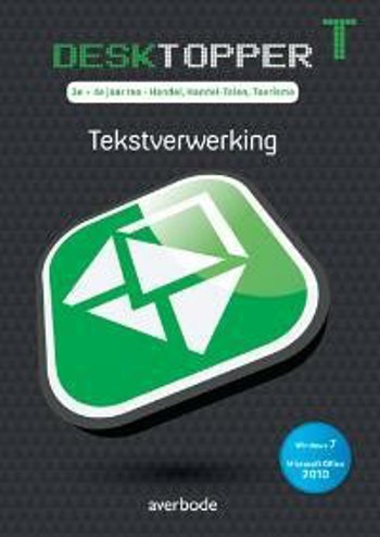 9789031734603 - Desktopper T tekstverwerking (windows 7/office 2010)