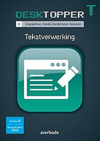 9789031738083 - Desktopper T tekstverwerking windows 8/office 2013
