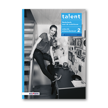 9789034515063 - Talent 2 vmbo-bk antwoordenboek