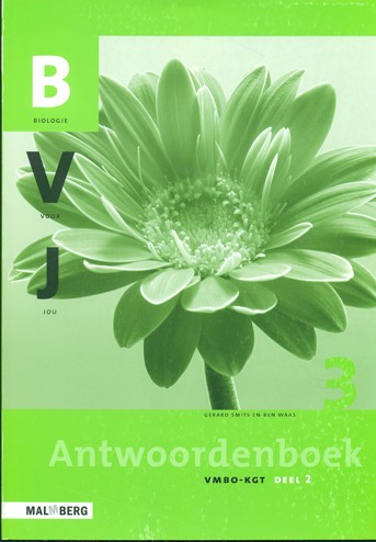 9789034560452 - Biologie voor jou 3 vmbo-gt antwoordenboek deel b