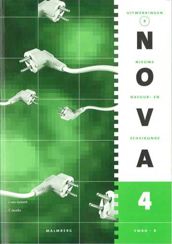 9789034521200 - Nova nieuwe nask-1 4 vmbo-b uitwerkingen deel b