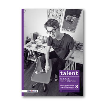 9789034525543 - Talent 3v antwoordenboek