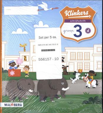 9789034530158 - Klinkers schrijfschrift d groep 3 (a 5 ex)
