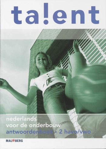9789034545374 - Talent 2hv antwoordenboek
