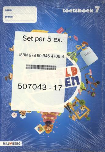 9789034547064 - De wereld in getallen (4e editie) groep 7 toetsboek