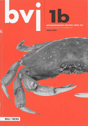 9789034547231 - Biologie voor jou 1hv antwoordenboek deel b