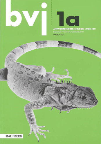 9789034547262 - Biologie voor jou 1 vmbo-kgt antwoordenboek deel a