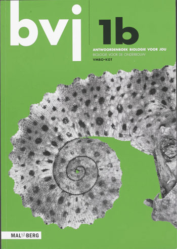 9789034547279 - Biologie voor jou 1 vmbo-kgt antwoordenboek deel b