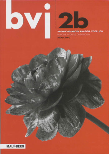 9789034547316 - Biologie voor jou 2hv antwoordenboek deel b