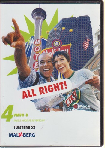 9789034553553 - All right! 4 vmbo-b luisterbox (3 cd s)