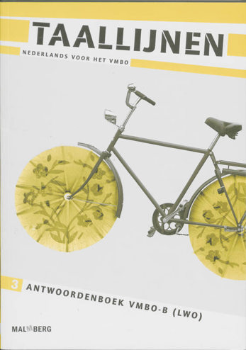 9789034558169 - Taallijnen 3 vmbo-b (lwo) antwoordenboek