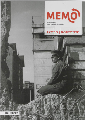 9789034558329 - Memo 4 vmbo-kgt antwoordenboek