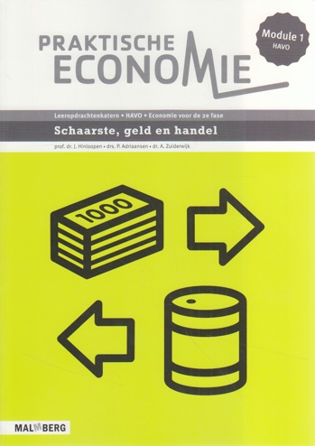 9789034558503 - Praktische economie 2e fase havo katern schaarste geld hand