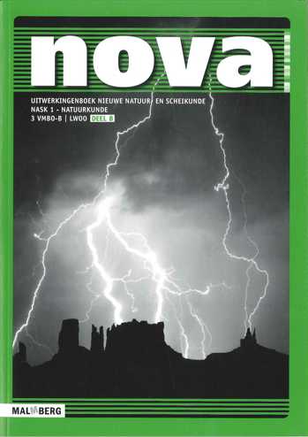 9789034560186 - Nova nieuwe nask-1 3 vmbo-b/lwoo uitwerkingenboek deel b