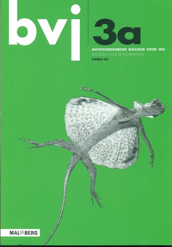 9789034560445 - Biologie voor jou 3 vmbo-gt antwoordenboek deel a