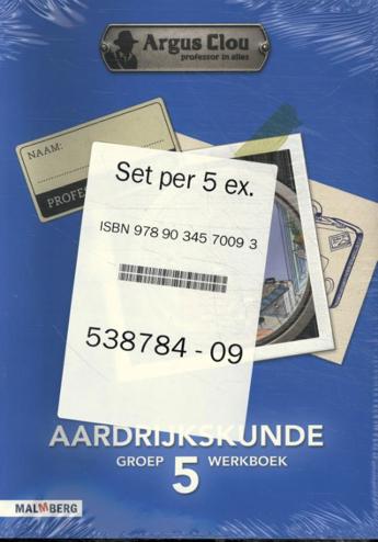 9789034570093 - Argus clou aardrijkskunde groep 5 werkboek