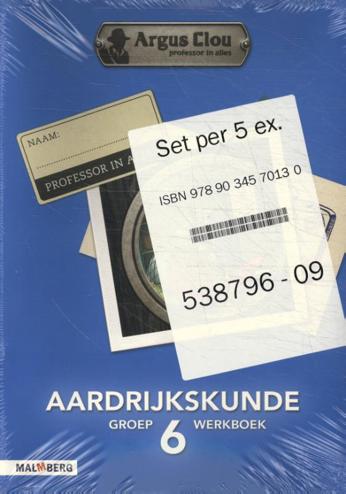 9789034570130 - Argus clou aardrijkskunde groep 6 werkboek