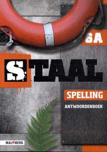 9789034571014 - Staal spelling groep 6 antwoordenboek