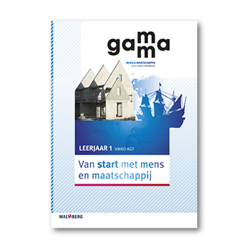 9789034571687 - Gamma 1 vmbo-kgt van start met mens en maatschappij