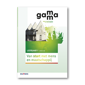 9789034571830 - Gamma 1 vmbo-bk van start met mens en maatschappij