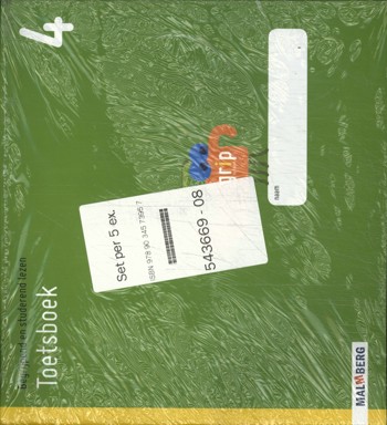 9789034573957 - Grip op lezen groep 4 toetsboek