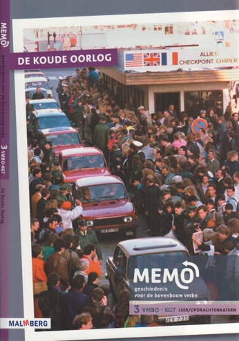9789034575982 - Memo 3 vmbo-kgt leeropdrachtenboek koude oorlog
