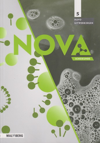 9789034579911 - Nova scheikunde 5h uitwerkingenboek