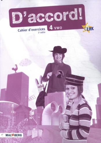 9789034581457 - D'accord 4v cahier d'exercices