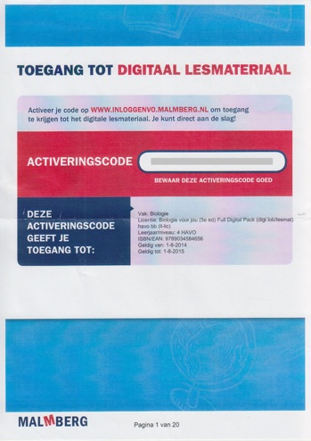 9789034584656 - Biologie voor jou 4/5h full digital pack