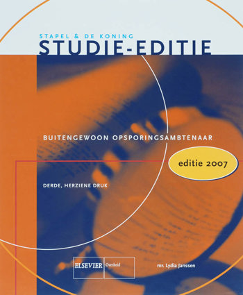 9789035240797 - Buitengewoon opsporingsambtenaar 2007