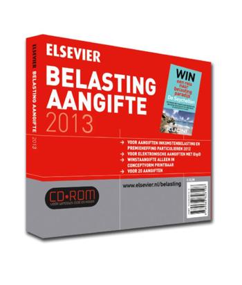 9789035250901 - Elsevier belasting aangifte cd-rom 2013