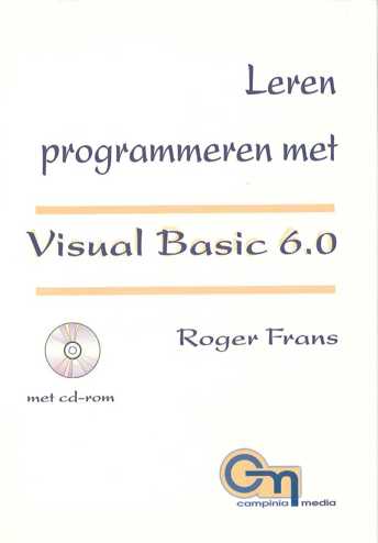 9789035611504 - Leren programmeren met visual basic 6.0