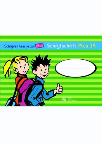 9789036811248 - Schrijven leer je zo! Plus Schrijfschrift Plus 3A