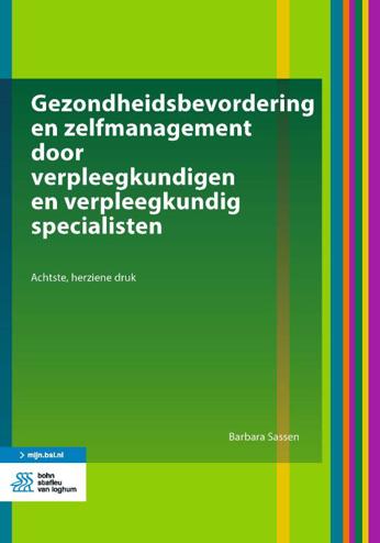 9789036820110 - Gezondheidsbevordering en zelfmanagement door verpleegkundigen en verpleegkundig specialisten