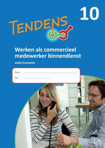 9789037201895 - Tendens vmbo economie 10 werken als commerc med binnendienst