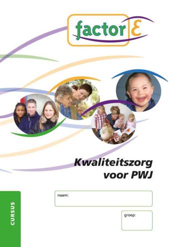 9789037207811 - Kwaliteitszorg voor PWJ
