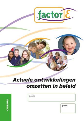 9789037207828 - Actuele ontwikkelingen omzetten in beleid