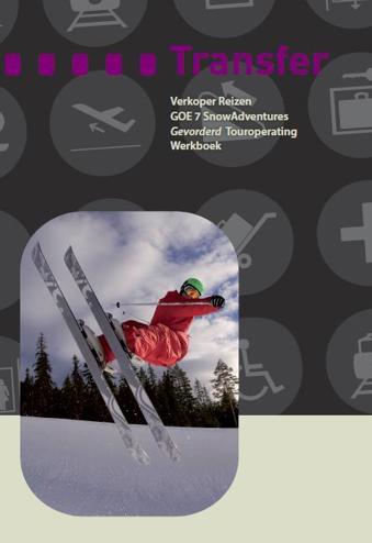 9789037209280 - Transfer Verkoper Reizen SnowAdventures deel werkboek + inlogcode en internetsite
