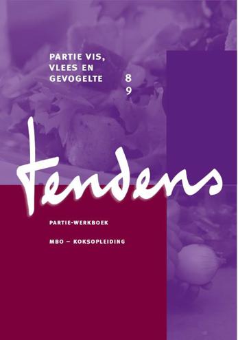9789037210262 - Tendens kok partie-werkboek vis vlees en gevogelte