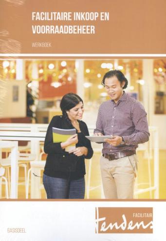 9789037228717 - Instructie-/werkboek Facilitaire inkoop en voorraadbeheer
