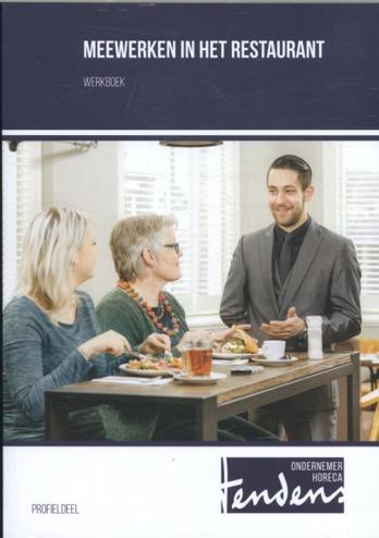 9789037228786 - Instructie-/werkboek meewerken in het restaurant