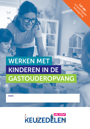 9789037260762 - (ECK) Keuzedeel Werken met kinderen in de gastouderopvang combipakket