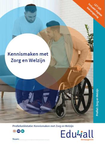 9789037264159 - Edu4all Kennismaken met Zorg en Welzijn combipakket