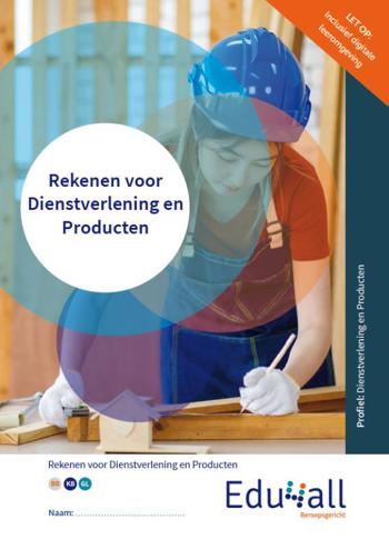 9789037264166 - Edu4all Rekenen voor Dienstverlening en Producten combipakket