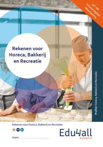 9789037264180 - Edu4all Rekenen voor Horeca, Bakkerij en Recreatie combipakket