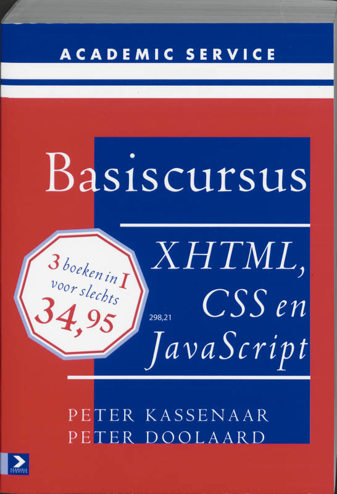 9789039524527 - Basiscursus xhtml css en javascript