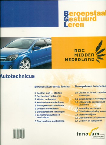 9789040510717 - Bgl autotechnicus roc midden nederland